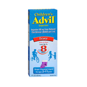 Advil, Advil Children Suspension, Grape 4 oz