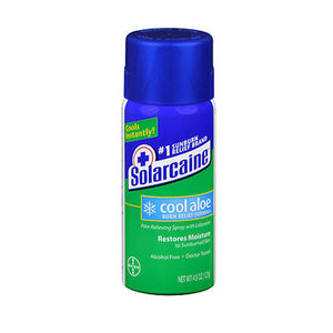 Solarcaine, Cool Aloe Burn Relief Spray, 4.5 Oz