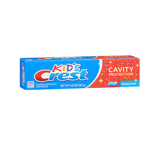 Crest, Kid'S Cavity Protection Fluoride Anticavity Toothpaste Sparkle Fun, 4.6 oz