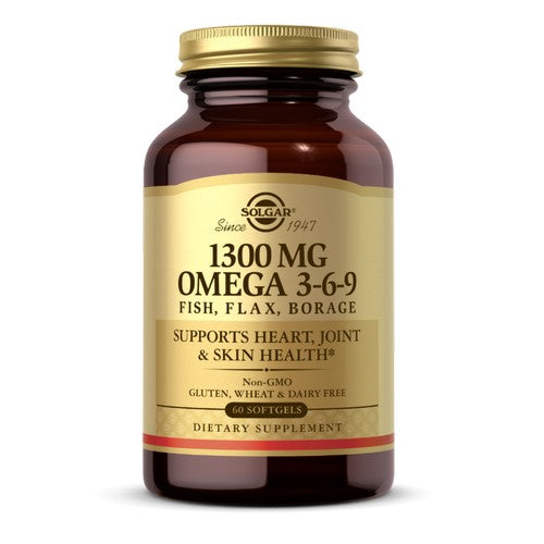 Solgar, Omega 3-6-9, 1300 Mg, 60 Softgels