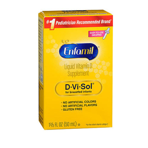 Enfamil, D-Vi-Sol Vitamin D Drops, 50 ml