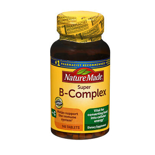 Nature Made, Super B-Complex With Vitamin C, 140 tabs
