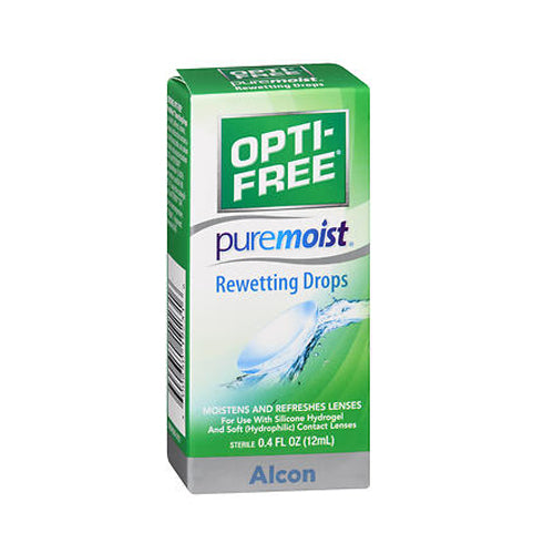 Opti-Free, Puremoist Rewetting Drops, 0.4 oz