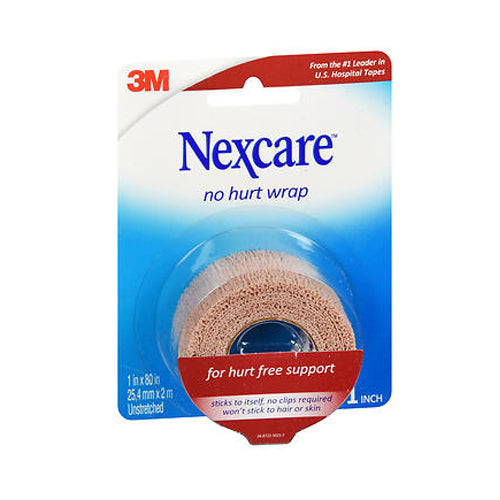 Nexcare, No Hurt Wrap 1 In X 80 Inch Unstretched, 1 Count
