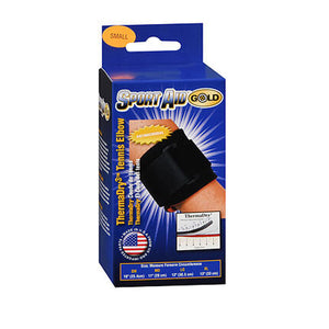 Sport Aid, Elbow Tennis Thermadry S-A Gold Small, 1 Each