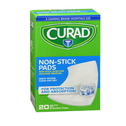 Curad, Non-Stick Pads 2 X 3 Inches, 20 each