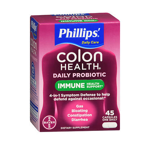 Bayer, Colon Health Daily Probiotic, 45 caps
