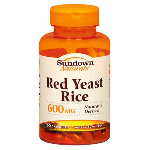 Sundown Naturals, Red Yeast Rice, 600 Mg, 60 Caps