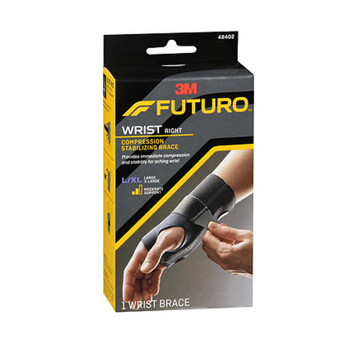 Futuro, Compression Stabilizing Wrist Brace Right Moderate Large And X-Large, 1 Each