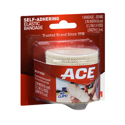 Ace, Elastic Bandage Self-Adhering 2 Inch, 1 Each