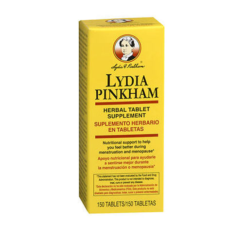 Lydia Pinkham, Lydia E Pinkham Herbal Supplement, 150 tabs