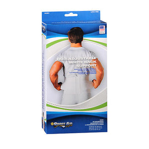Scott Specialties, Sport Aid Duo-Adjustable White Back Support X-Small, 1 Each