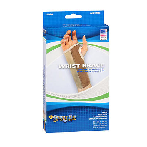 Sport Aid, Wrist Brace Right Medium, 1 Each