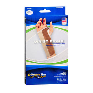 Sport Aid, Wrist Brace Left Medium, 1 Each