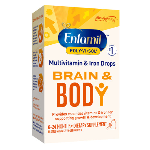 Enfamil, Poly-Vi-Sol Multivitamin Supplement Drops With Iron, 1.67 Oz