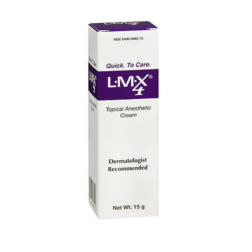 Lmx, 4% Topical Anesthetic Cream, 15 Grams