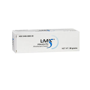Lmx, 5% Topical Anorectal Cream Relives Minor Pains, 30 gm