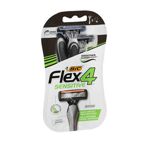 Bic, Flex 4 Sensitive, 3 each