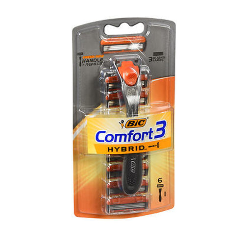 Bic, Hybrid Advance Shaver, 6 each