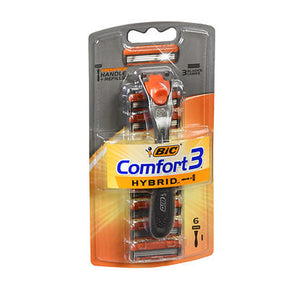 Bic, Hybrid Advance Shaver, 6 each
