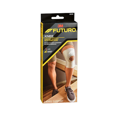Futuro, Knee Comfort Support With Stabilizers Moderate Large, 1 Each
