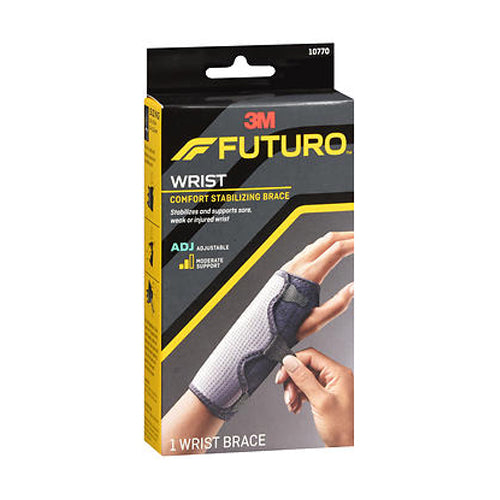 Futuro, Wrist Comfort Stabilizing Brace Moderate Adjustable, 1 Each