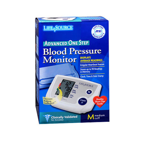Lifesource, Advanced One Step Blood Pressure Monitor, 1 Each