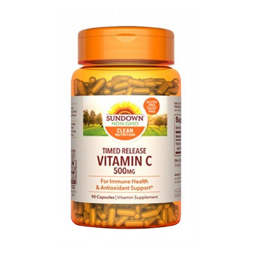 Sundown Naturals, Vitamin C Timed Release, 500 mg, 90 tabs