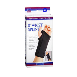 Fla Orthopedics, Prolite Wrist Splint Brace Left Black Medium, 1 Each