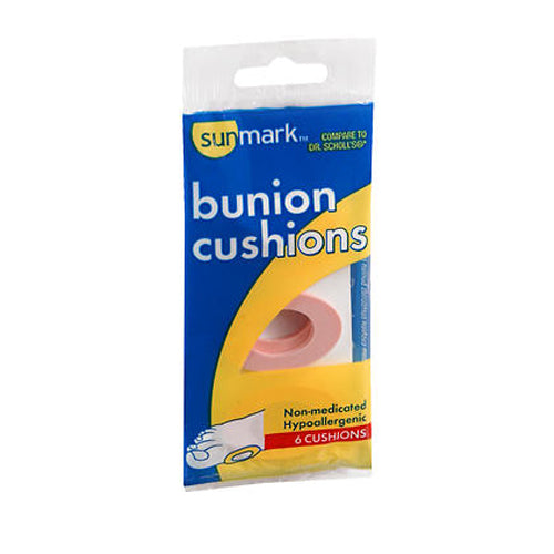 Sunmark, Bunion Cushions Non Medicated, 6 each