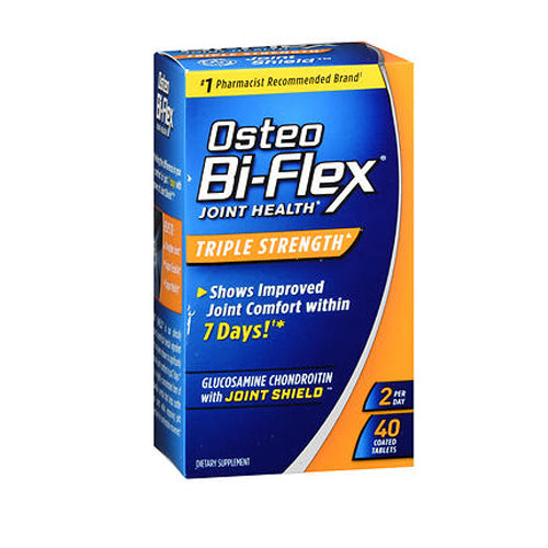 Osteo Bi-Flex, Triple Strength Glucosamine Chondroitin With Joint Shield, 40 Tabs