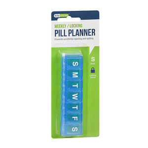 Ezy Dose, Pill Planner Weekly Locking Small, 1 Count