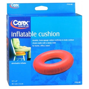 Carex, Inflatable Ring Cushion Rubber, 1 each