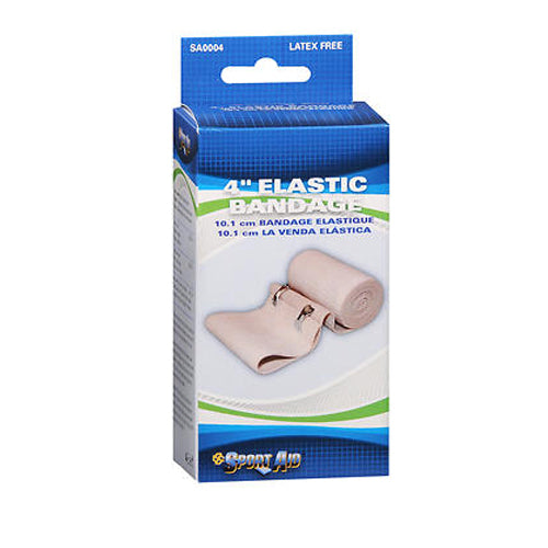Sport Aid, Elastic Bandage 4 Inches, 1 Each
