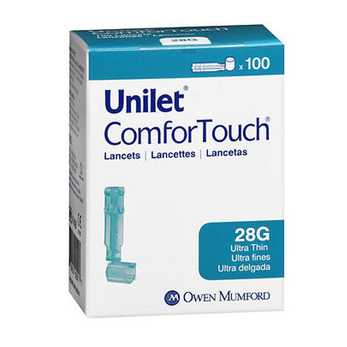 Unilet, Comfortouch Lancets Ultra Thin 28G, 28G, 100 Count