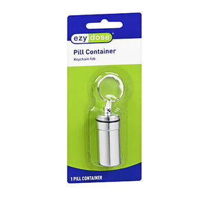 Ezy Dose, Pill Container Keychain Fob, 1 Count