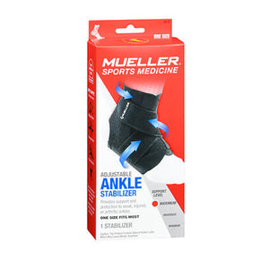 Mueller, Sports Medicine Adjustable Ankle Stabilizer Maximum, 1 Each