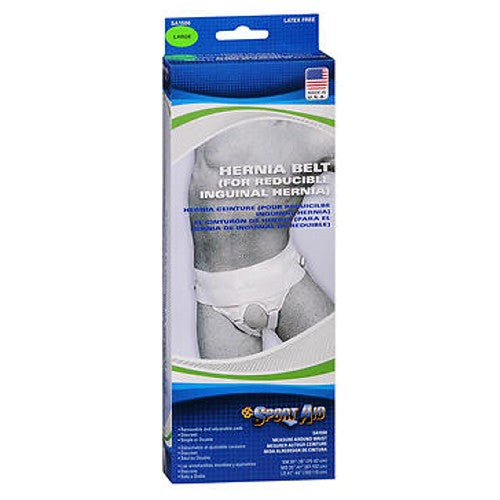 Sport Aid, Hernia Belt Large, 1 Count