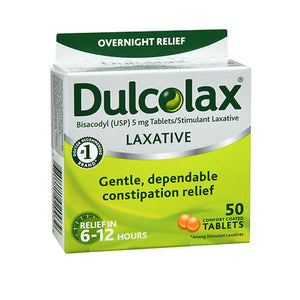 Dulcolax, Stimulant Laxative Comfort Coated Tablets, 50 Count