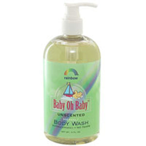 Rainbow Research, Baby Oh Baby Body Wash, Unscented 16 OZ