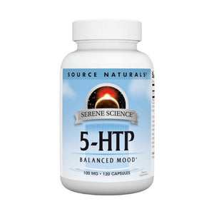 Source Naturals, 5-HTP, 100 mg, 120 caps