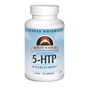 Source Naturals, 5-HTP, 50 mg, 120 caps