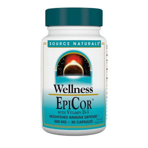Source Naturals, Epicor with Vitamin D-3, 500 mg, 30 caps