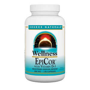 Source Naturals, Epicor with Vitamin D-3, 500 mg, 120 caps