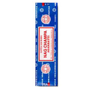 Sai Baba, Nag Champa Dhoop Sticks Incense, 10 Count