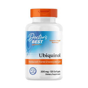 Doctors Best, Ubiquinol With Kaneka, 200 mg, 120 Softgels