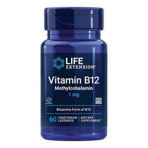 Life Extension, Vitamin B12 Methylcobalamin, 1 Mg, 60 Lozenges