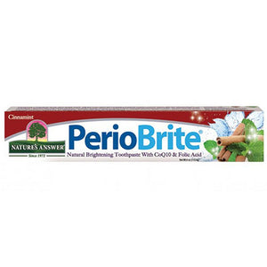 Nature's Answer, PerioBrite Toothpaste With Xylitol Cinnamint, 4 Oz