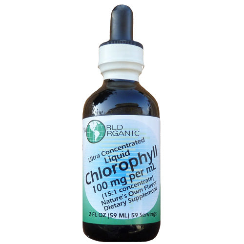 World Organics, Ultra Concentrated Liquid Chlorophyll, 2 OZ