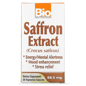 Bio Nutrition Inc, Saffron Extract, 88.5 Mg, 50 Veg Caps